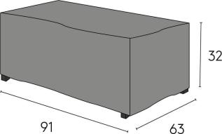 M&ouml;belskydd Lundamo soffbord - Hillerstorp - Bonus M&ouml;bler