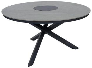 Kenora &Oslash;130 cm Antracit / Gr&aring; - Brafab - Bonus M&ouml;bler