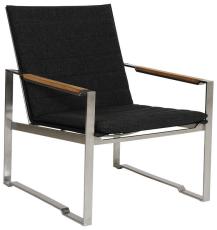 Gotland Rostfritt st&aring;l / Teak - Brafab - Bonus M&ouml;bler