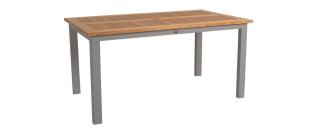 Lyon 152-210X92 cm Khaki / Teak - Brafab - Bonus M&ouml;bler