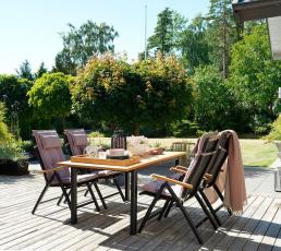 Lyon 152-210X92 cm och Andy Svart - Brafab - Bonus M&ouml;bler