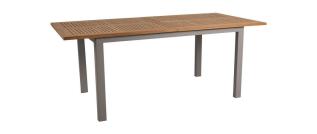 Lyon 194-252X92 cm Khaki / Teak - Brafab - Bonus M&ouml;bler