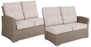 Ashfield Avslut v&auml;nster och h&ouml;ger Beige / Sand - Brafab - Bonus M&ouml;bler