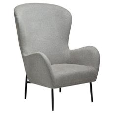 Glam H&ouml;g Boucl&eacute;tyg Pebble Earth / Black | Dan-Form | Bonus M&ouml;bler