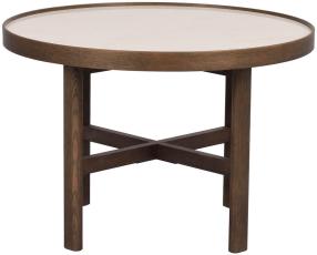 Marsden &Oslash;60 cm Beige keramik / Brunlackad ek | Rowico Home | Bonus M&ouml;bler