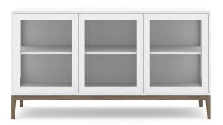 Edge 2.0 1-sektion 3 d&ouml;rrar Burned Walnut White | Englesson | Bonus M&ouml;bler