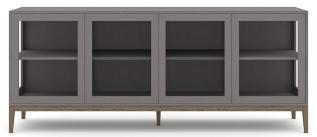 Edge 2.0 1-sektion 4 d&ouml;rrar Burned Walnut Grey - Englesson - Bonus M&ouml;bler