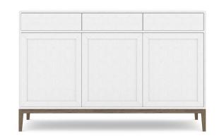 Edge 2.0 3 d&ouml;rrar + 3 l&aring;dor Burned Walnut White | Englesson | Bonus M&ouml;bler