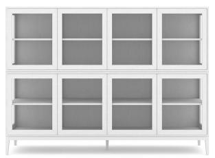 Edge 2.0 2-sektioner 8 d&ouml;rrar White | Englesson | Bonus M&ouml;bler