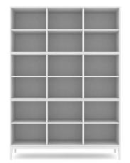 Edge 2.0 3-sektioner 9 hyllor White | Englesson | Bonus M&ouml;bler