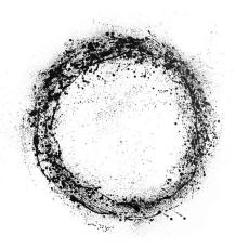 Circle Splash 120X120 Svart - Hoei - Bonus M&ouml;bler