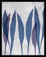 Dark Leaves 40X50 Svart - Hoei - Bonus M&ouml;bler