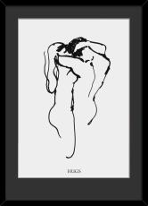 Hugs 50X70 Svart - Hoei - Bonus M&ouml;bler