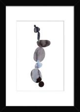 Stacked Rocks 21X30 Svart - Hoei - Bonus M&ouml;bler