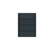 Stockholm Byr&aring; 4 L&aring;dor 1-sektion Black | Englesson | Bonus M&ouml;bler