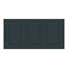 Stockholm Sk&auml;nk 3 D&ouml;rrar 3-sektioner Black | Englesson | Bonus M&ouml;bler