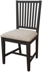 Leksand Stol, tygsits Black | Englesson | Bonus M&ouml;bler