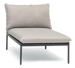 Bolms&ouml; Mittdel Svart / Gr&aring;beige - Hillerstorp - Bonus M&ouml;bler