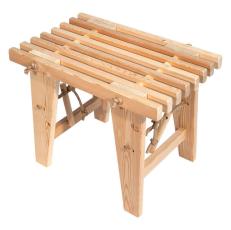 EcoFurn&reg; EcoBench 60 cm L&auml;rk natur - Hillerstorp - Bonus M&ouml;bler