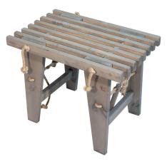 EcoFurn&reg; EcoBench 60 cm Furu Oljad gr&aring; - Hillerstorp - Bonus M&ouml;bler