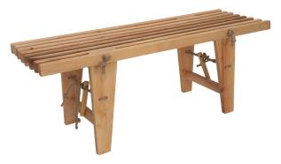 EcoFurn&reg; EcoBench 120 cm Al Oljad natur - Hillerstorp - Bonus M&ouml;bler