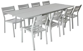 B45 250X92 cm och Delia Light Grey - Brafab - Bonus M&ouml;bler