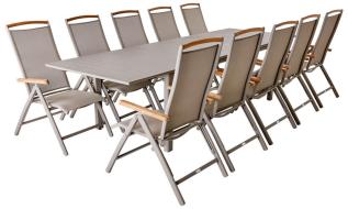 Lomma 194-312X100 cm och Andy Teak - Brafab - Bonus M&ouml;bler