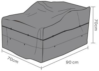 F&aring;t&ouml;lj Andas 70X90, H70 cm - Brafab - Bonus M&ouml;bler