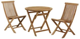 Turin &Oslash;80 cm Teak - Brafab - Bonus M&ouml;bler