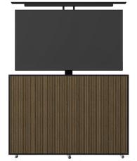 Line Slim 55 tum Burned Walnut Black | Englesson | Bonus M&ouml;bler