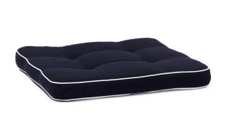 L&auml;ck&ouml; / Malva 50 cm bred Navy med vit kant - Hillerstorp - Bonus M&ouml;bler