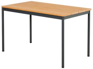 Nox Bistro 125X70 cm Bambu Antracit - Brafab - Bonus M&ouml;bler