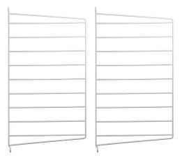 String V&auml;ggavlar 50X30 cm 2-pack Vit - String - Bonus M&ouml;bler