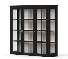 Stockholm 2.0 med 3 d&ouml;rrar Black | Englesson | Bonus M&ouml;bler