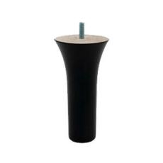 Tr&auml;ben runt, 19 cm, svartlackat - Svenska Hem - Bonus M&ouml;bler