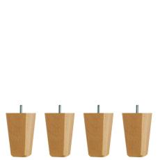 DUX Koniska Bok natur 12 cm | DUX | Bonus M&ouml;bler