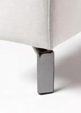 Blues metall, svart krom, 15 cm | Furninova | Bonus M&ouml;bler