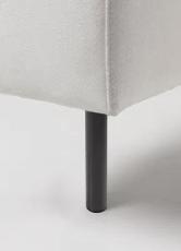 Pilar metall, svart, 15 cm | Furninova | Bonus M&ouml;bler