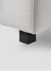 Tr&auml; fyrkant, svart, 4 cm | Furninova | Bonus M&ouml;bler