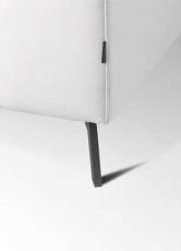 Rocco metall, krom svart borstad, 15 cm | Furninova | Bonus M&ouml;bler