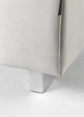 Vesta DR metall, aluminium, 10 cm | Furninova | Bonus M&ouml;bler