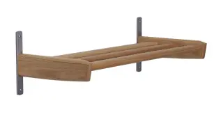 Meja V&auml;gg 59 cm 1 Plan Oljad Ek - Oscarssons M&ouml;bel - Bonus M&ouml;bler