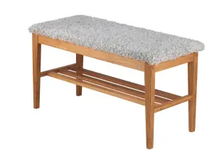 Nadja F&aring;rskinnslook Ljusgr&aring; Oljad Ek - Oscarssons M&ouml;bel - Bonus M&ouml;bler