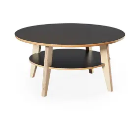 Eagle Laminat &Oslash;100 cm Svart Laminat | Bordbirger | Bonus M&ouml;bler