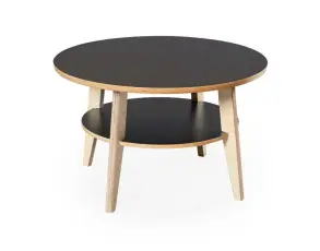 Eagle Laminat &Oslash;80 cm Svart Laminat | Bordbirger | Bonus M&ouml;bler