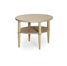 Madrid 65X45 cm Bj&ouml;rk / Silverkant | Bordbirger | Bonus M&ouml;bler