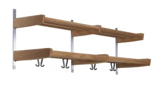 Meja 115 cm 2 Plan Oljad Ek - Oscarssons M&ouml;bel - Bonus M&ouml;bler