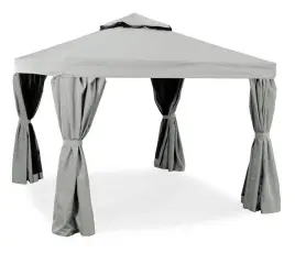 Luxor 300X300 cm Ljusgr&aring; - Hillerstorp - Bonus M&ouml;bler