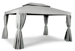 Luxor 300X400 cm Ljusgr&aring; - Hillerstorp - Bonus M&ouml;bler