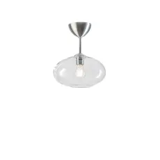 Bullo H&ouml;jd 32 cm Aluminium / Klarglas - Belid - Bonus M&ouml;bler